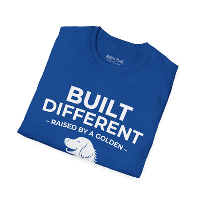 Built Different. Raised by a Golden | T-Shirt