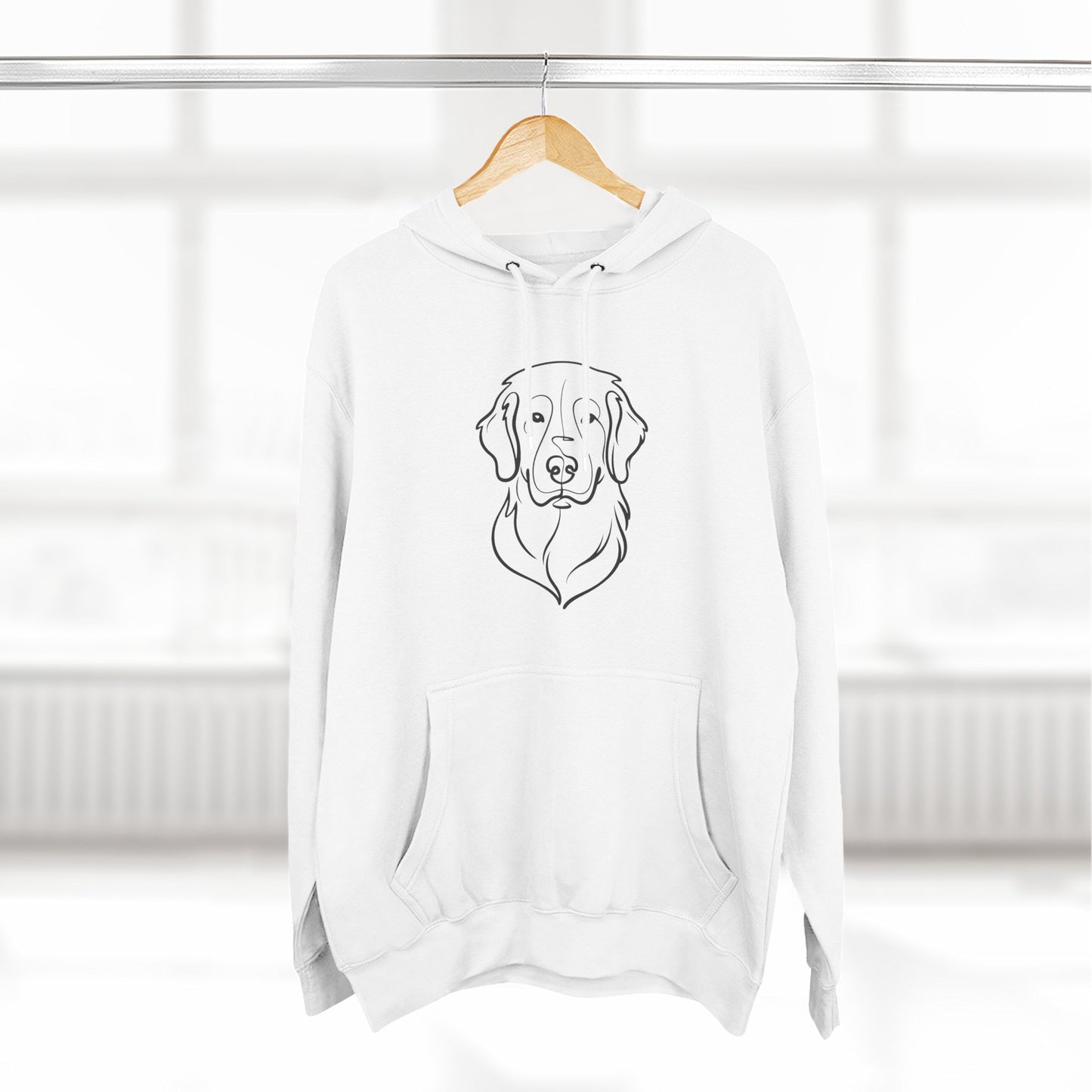 Line Art Three-Panel | Hoodie