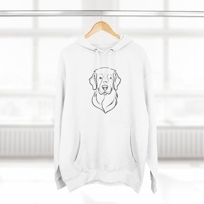 Line Art Three-Panel | Hoodie