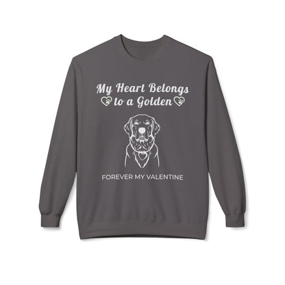 My Heart Belongs to a Golden | Crewneck