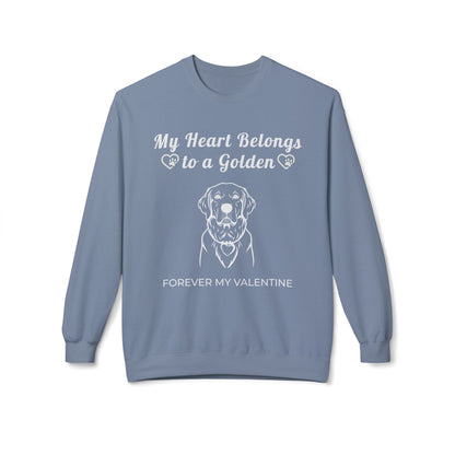 My Heart Belongs to a Golden | Crewneck