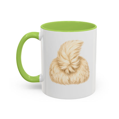 Personalized English Cream Golden Retriever Coffee Mug with Custom Dog Name (11oz & 15oz)