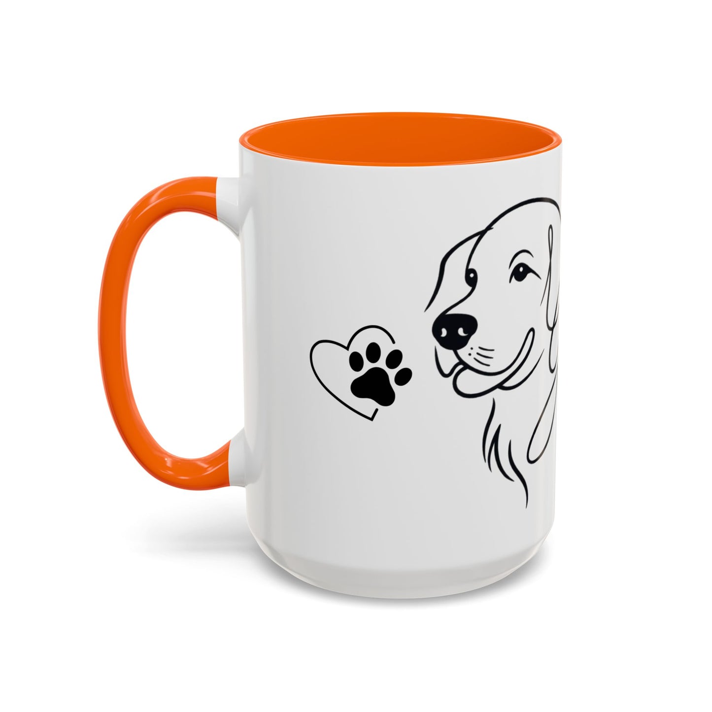 Golden Mom Script Paw | Mug