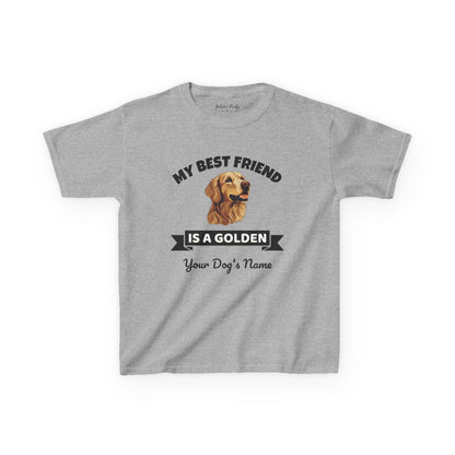 My Best Friend Is a Golden | Kids Tee