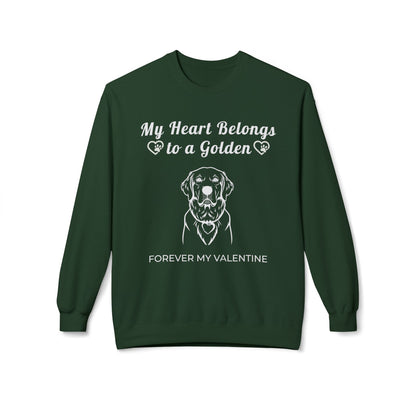 My Heart Belongs to a Golden | Crewneck