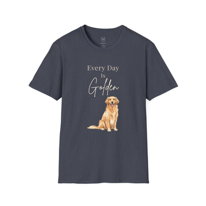 Golden Retriever T-Shirt | “Every Day Is Golden” Dog Lover Graphic Tee