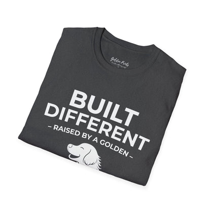 Built Different. Raised by a Golden | T-Shirt