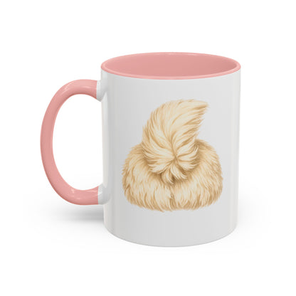 Personalized English Cream Golden Retriever Coffee Mug with Custom Dog Name (11oz & 15oz)