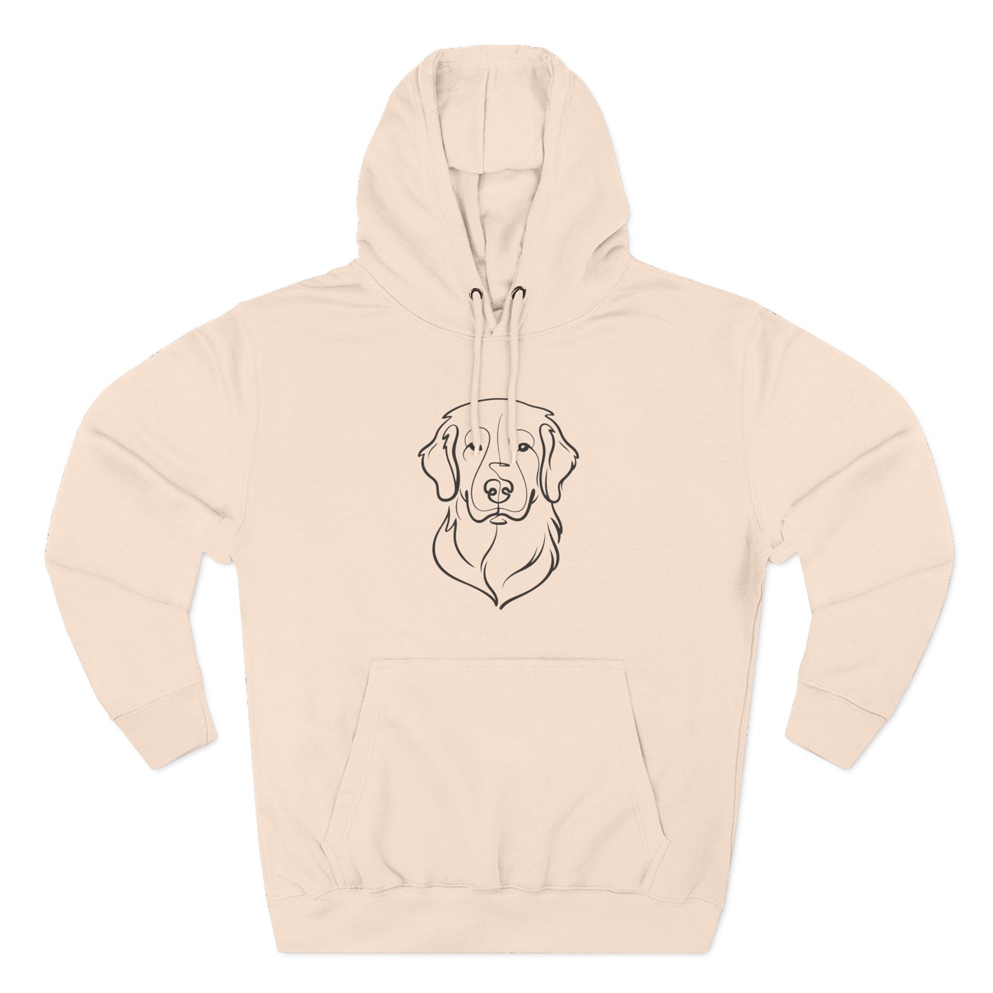 Line Art Three-Panel | Hoodie