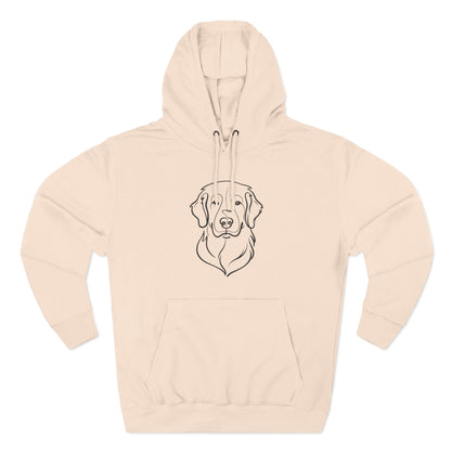 Line Art Three-Panel | Hoodie