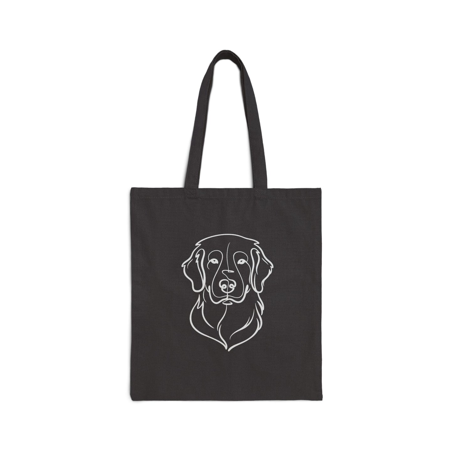 Golden Retriever Tote Bag | Minimal Canvas Dog Tote