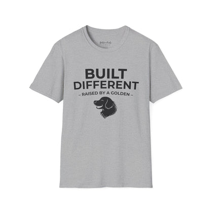 Built Different. Raised by a Golden | T-Shirt