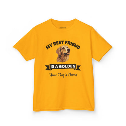 My Best Friend Is a Golden | Kids Tee