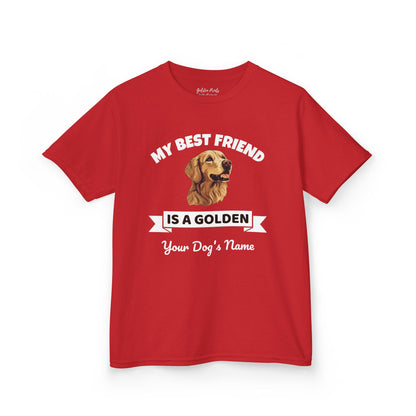 My Best Friend Is a Golden | Kids Tee