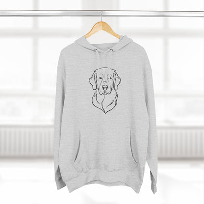 Line Art Three-Panel | Hoodie