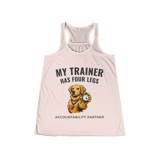 My Trainer Has Four Legs | Racerback Tank