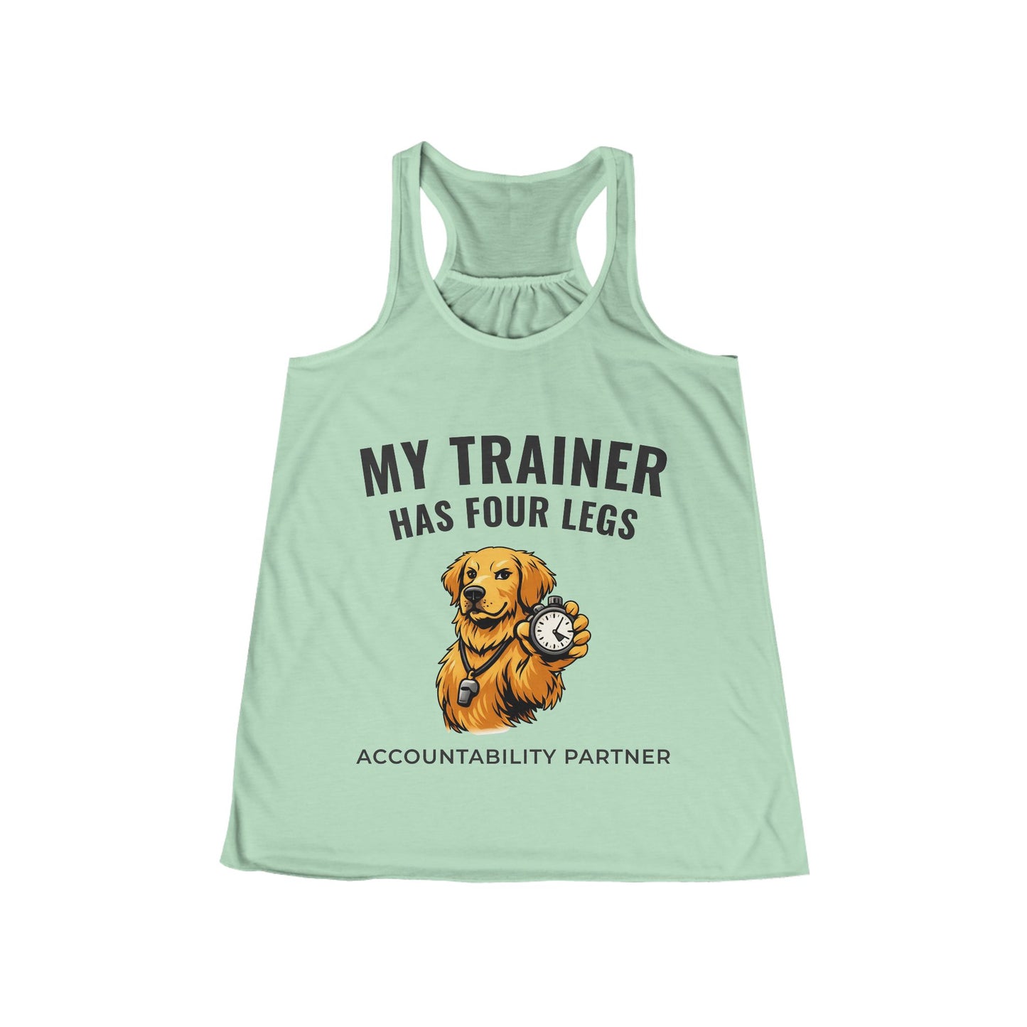 My Trainer Has Four Legs | Racerback Tank