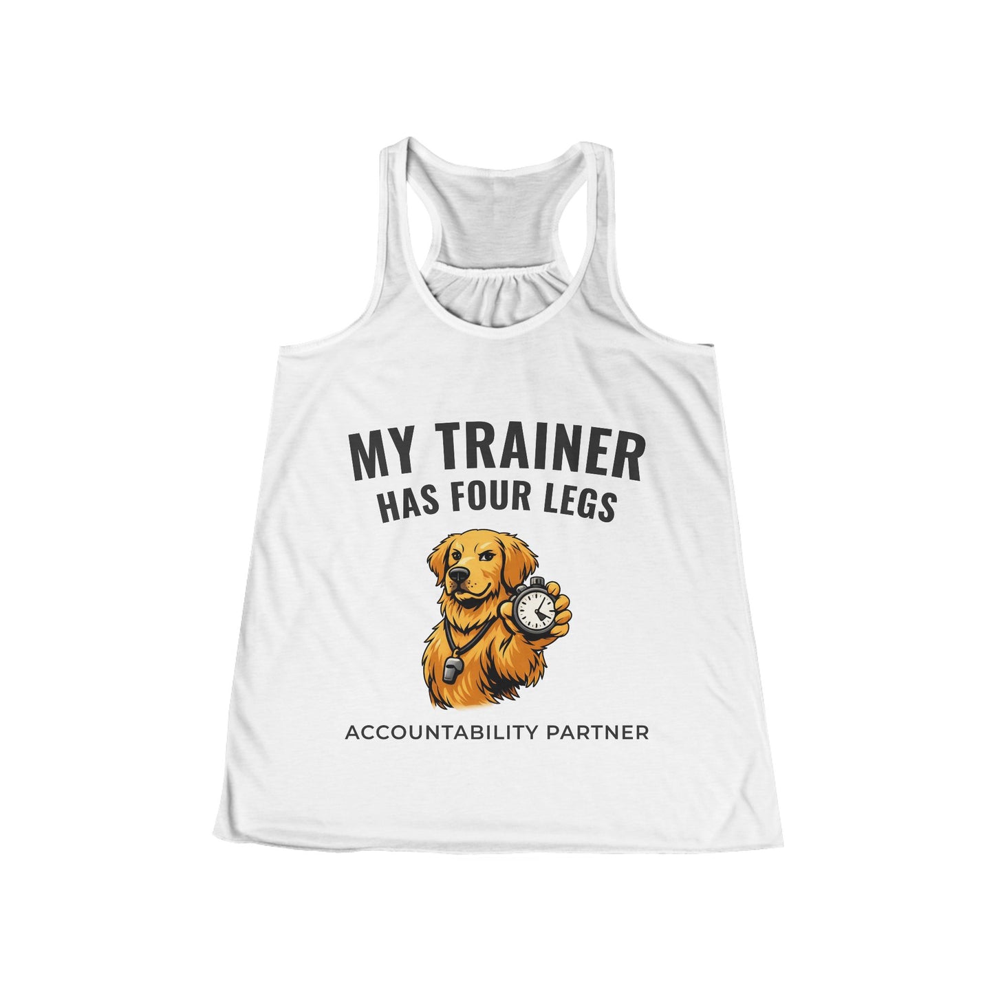 My Trainer Has Four Legs | Racerback Tank