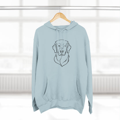 Line Art Three-Panel | Hoodie