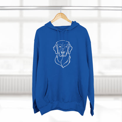 Line Art Three-Panel | Hoodie