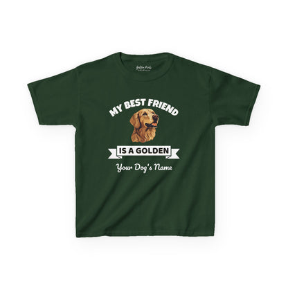 My Best Friend Is a Golden | Kids Tee