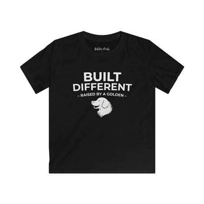 Built Different. Raised by a Golden | Youth Sweatshirt