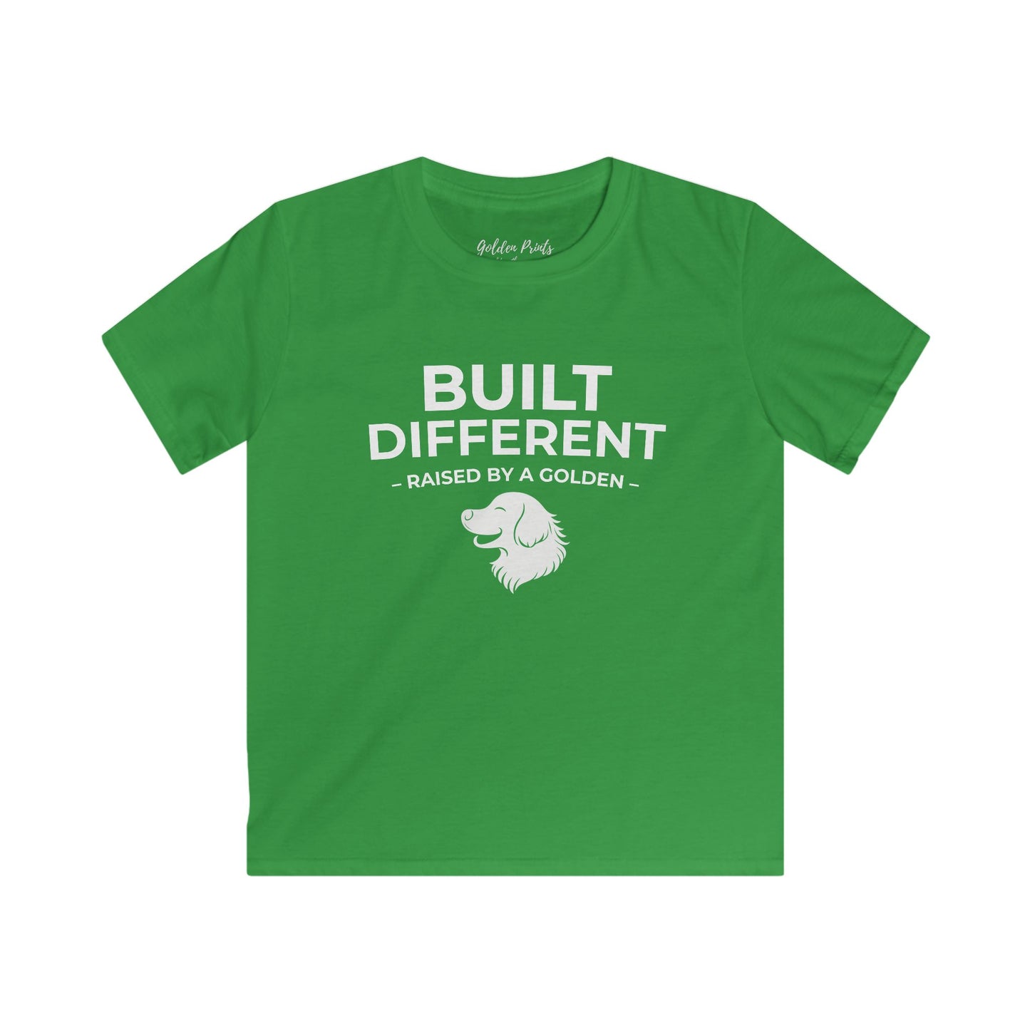 Built Different. Raised by a Golden | Youth Sweatshirt
