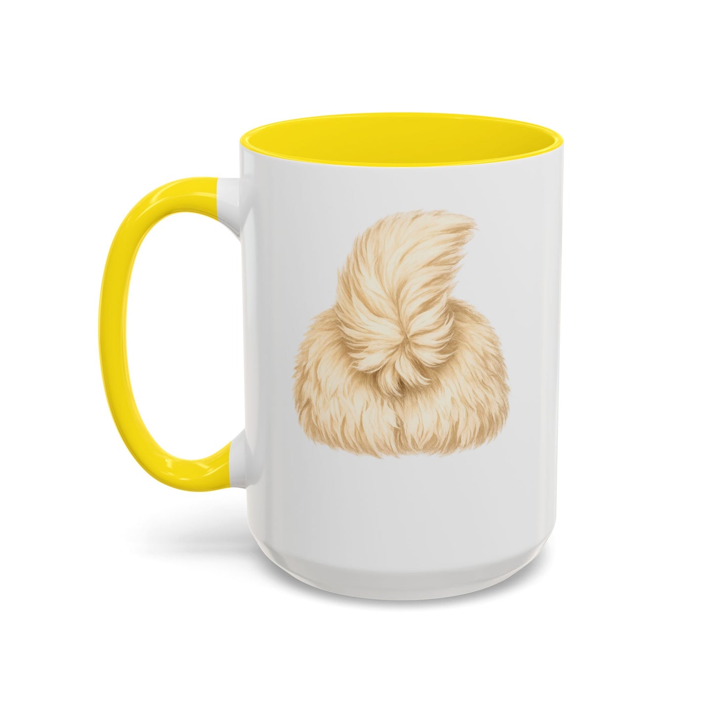 Personalized English Cream Golden Retriever Coffee Mug with Custom Dog Name (11oz & 15oz)