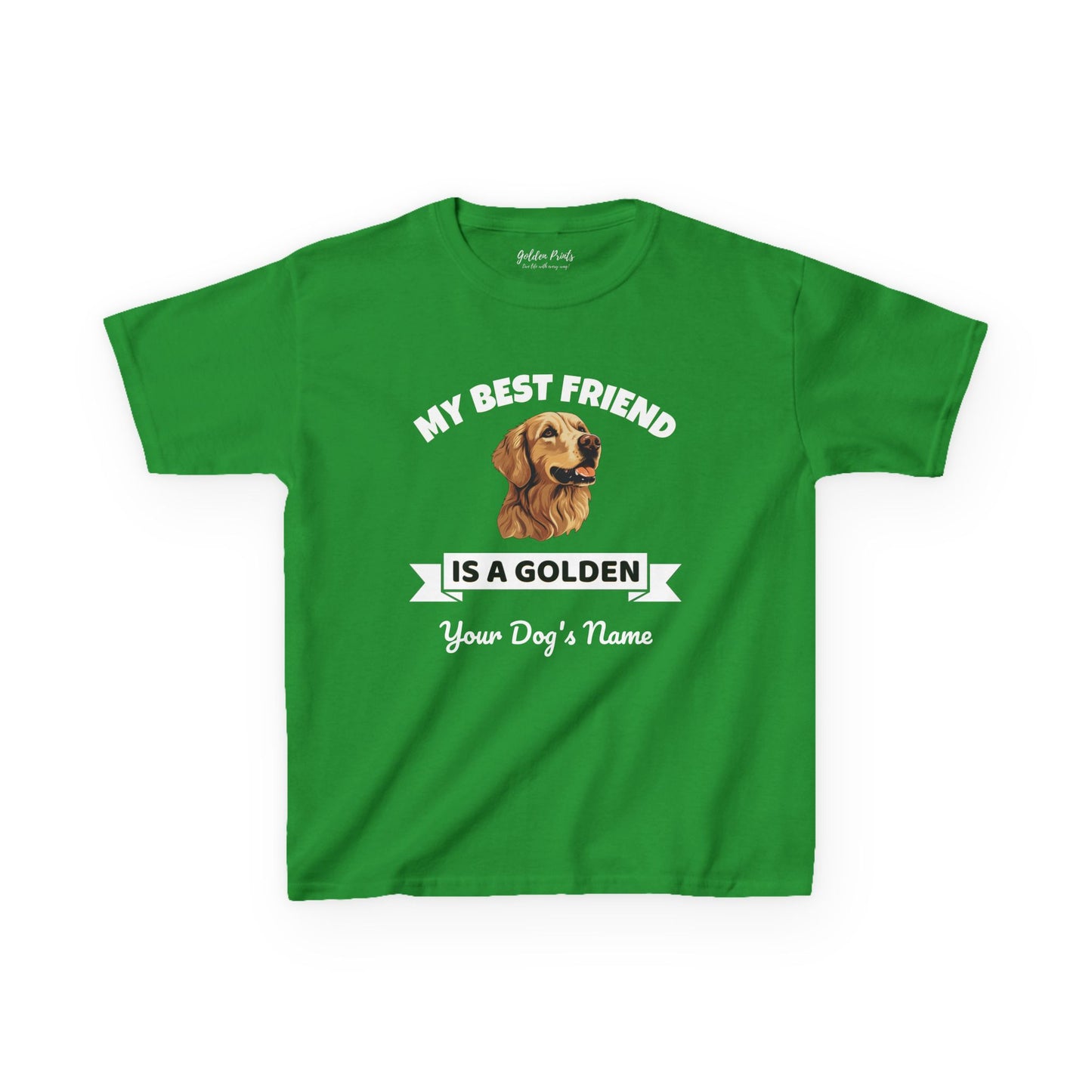 My Best Friend Is a Golden | Kids Tee