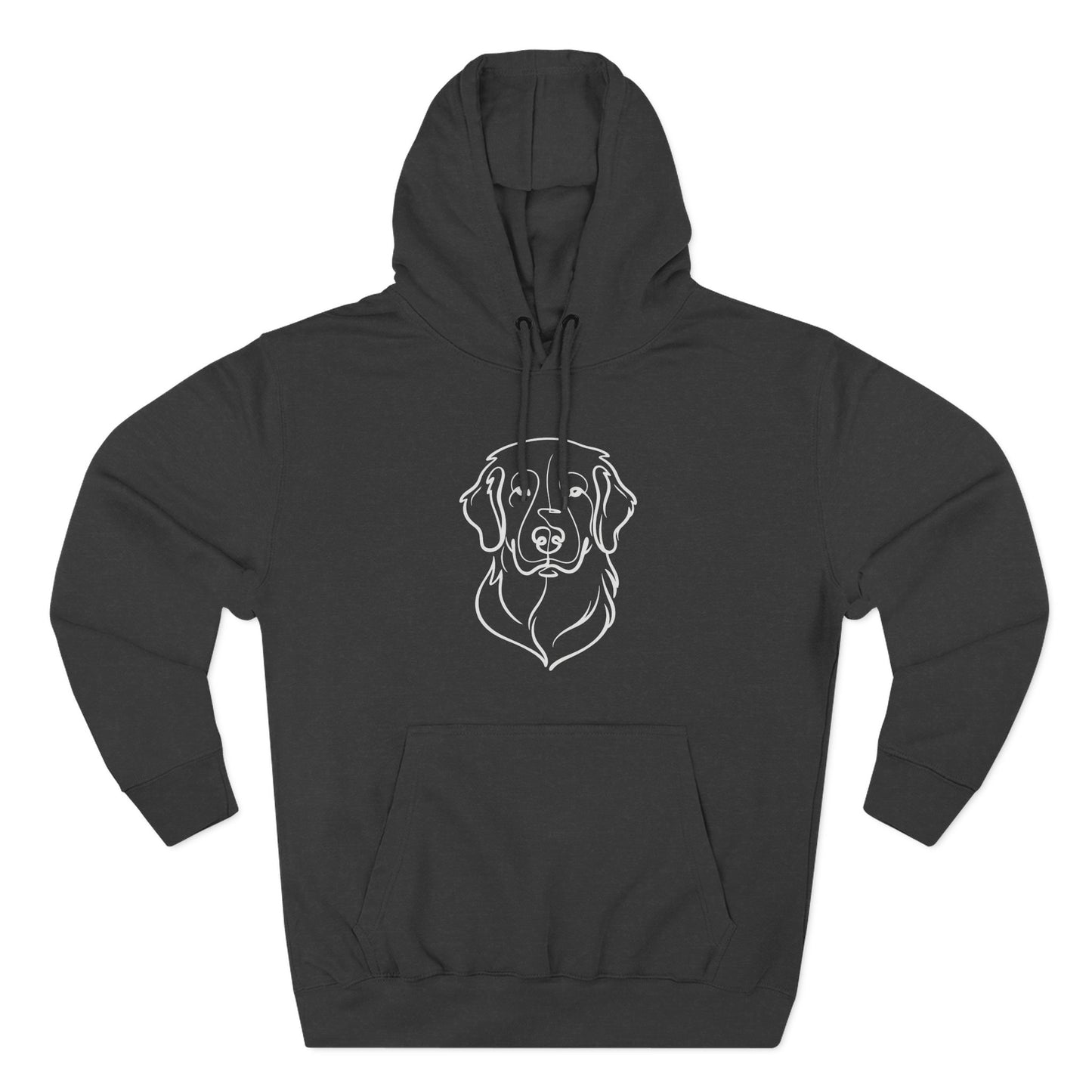 Line Art Three-Panel | Hoodie