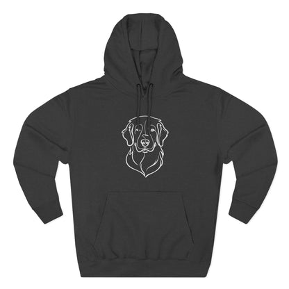 Line Art Three-Panel | Hoodie