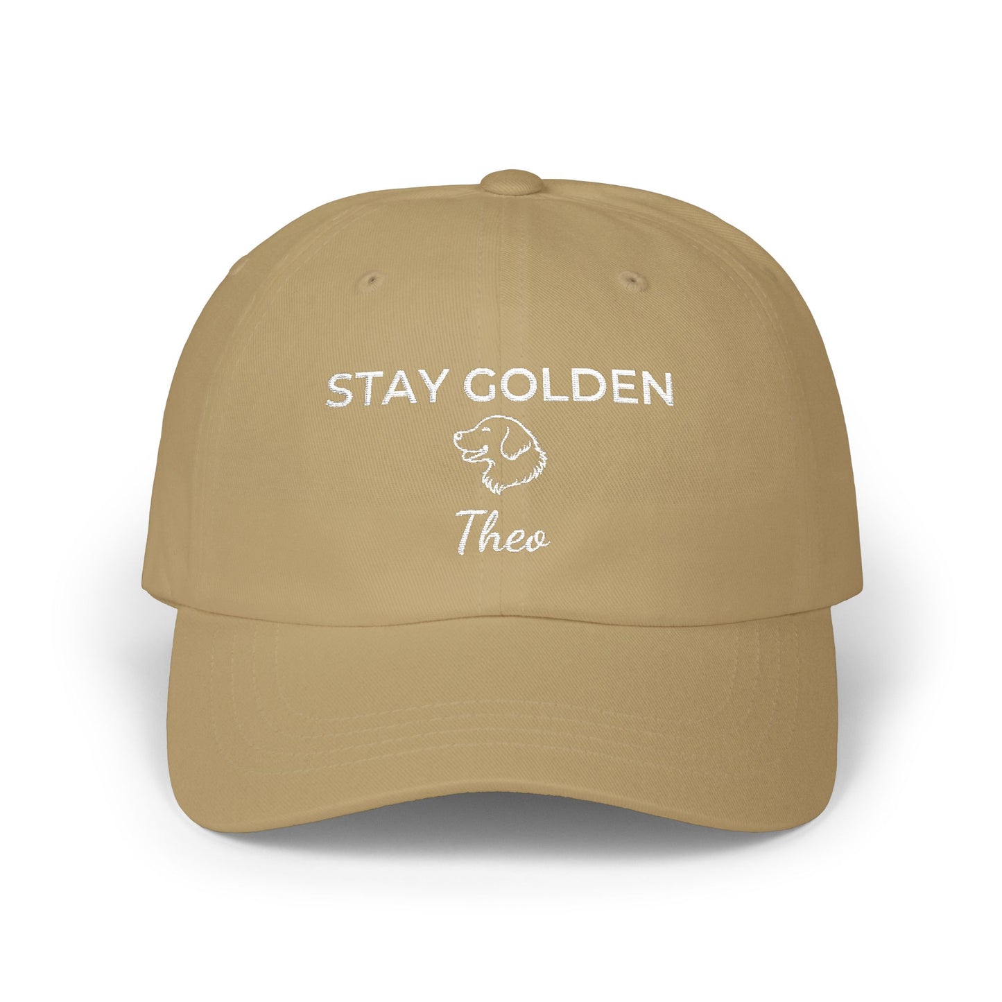 Personalized Dad Hat – Named for Your Dog | Golden Retriever Gift