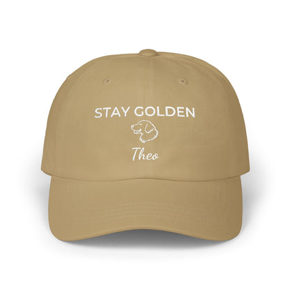 Personalized Dad Hat – Named for Your Dog | Golden Retriever Gift