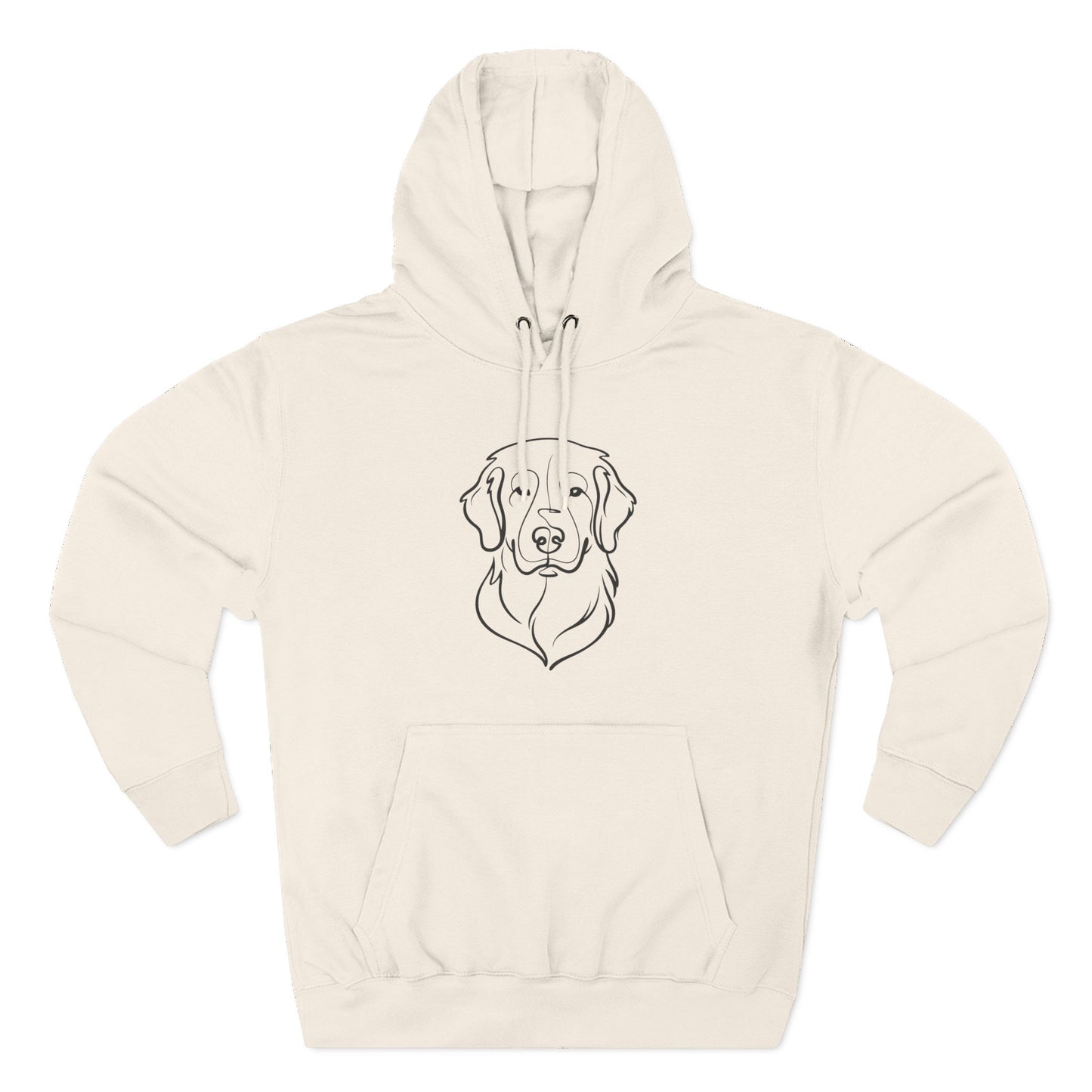 Line Art Three-Panel | Hoodie