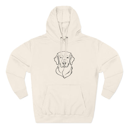 Line Art Three-Panel | Hoodie
