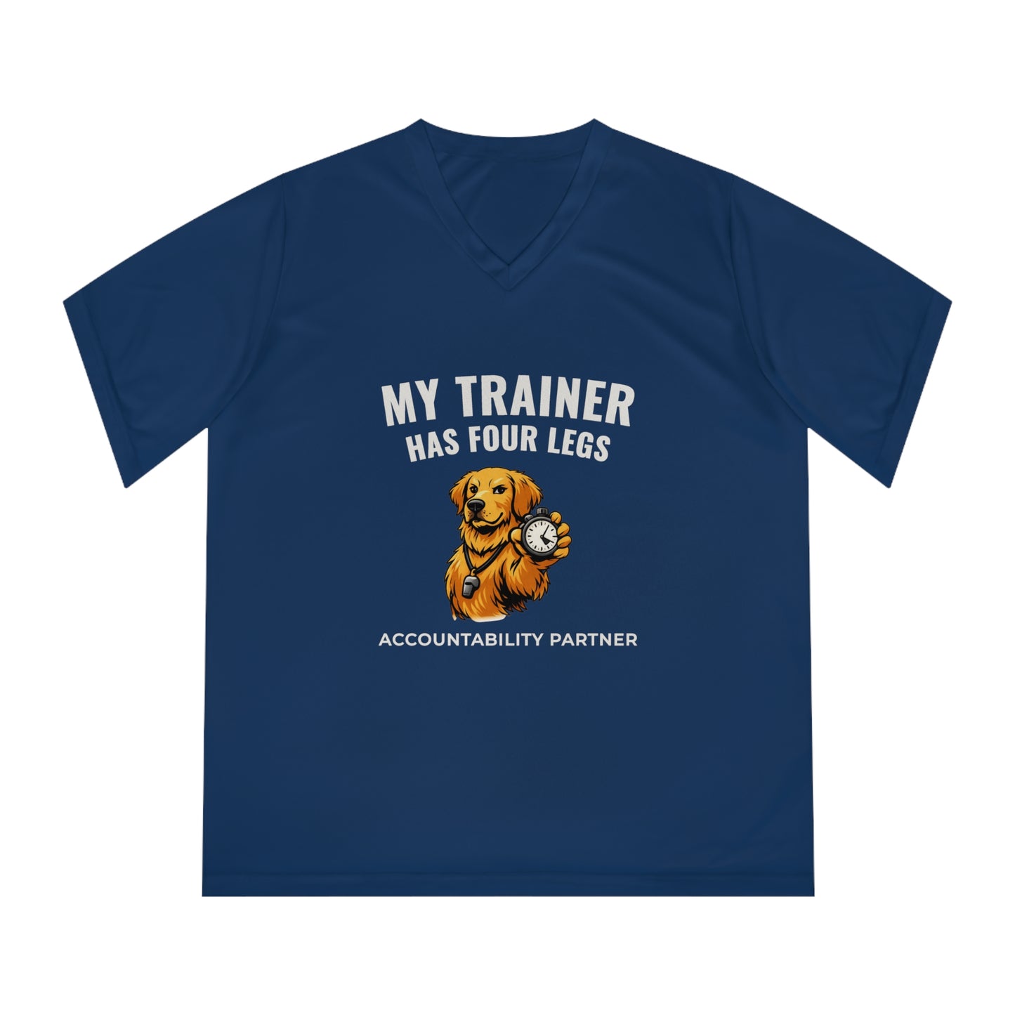 My Trainer Has Four Legs | V-Neck Tee
