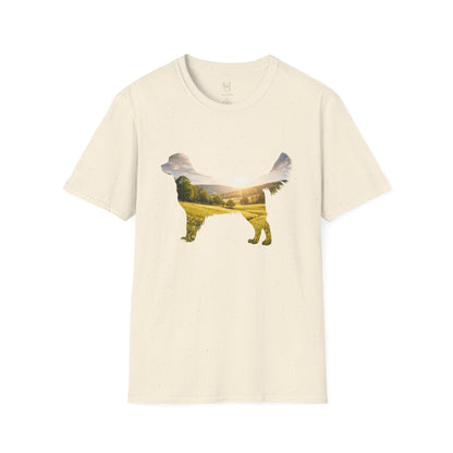 Sunrise Meadow Silhouette | T-Shirt