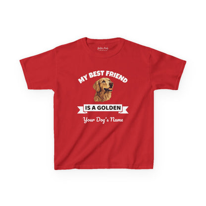 My Best Friend Is a Golden | Kids Tee