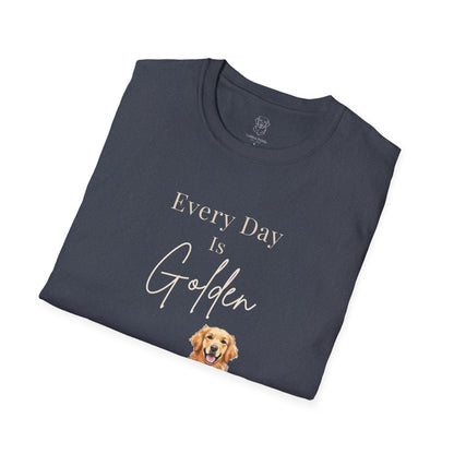 Golden Retriever T-Shirt | “Every Day Is Golden” Dog Lover Graphic Tee
