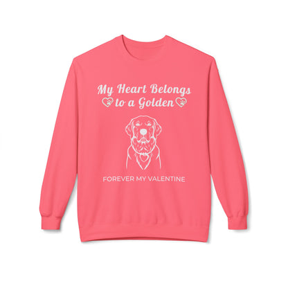 My Heart Belongs to a Golden | Crewneck