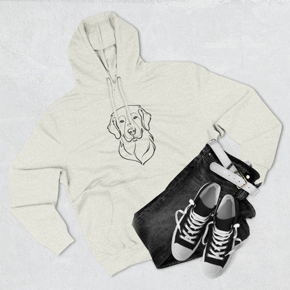 Line Art Three-Panel | Hoodie