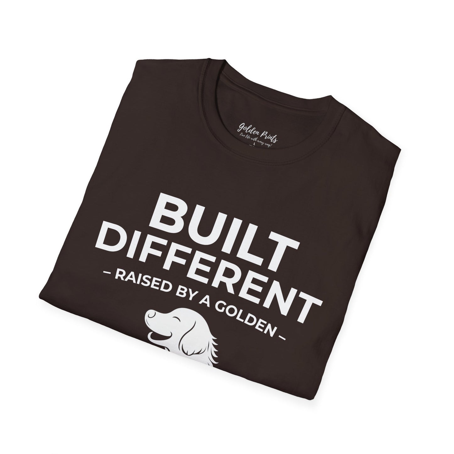 Built Different. Raised by a Golden | T-Shirt
