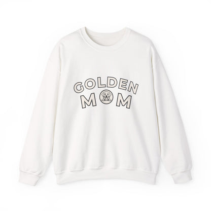 Golden Mom Crewneck Sweatshirt | Cozy Dog Lover Pullover