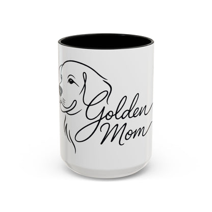 Golden Mom Script Paw | Mug