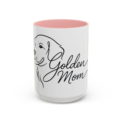 Golden Mom Script Paw | Mug