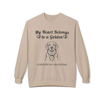 My Heart Belongs to a Golden | Crewneck
