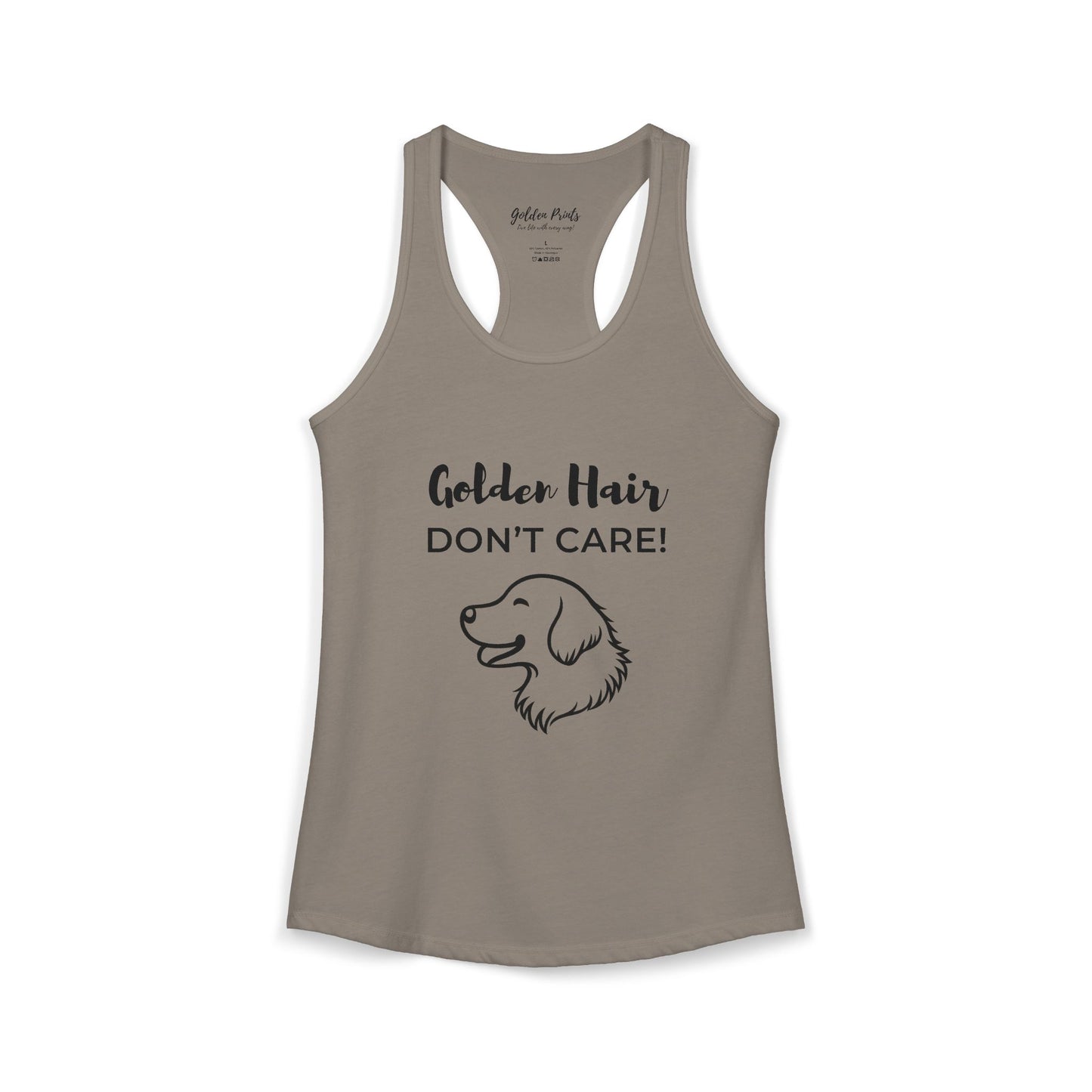 Golden Hair Don’t Care | Women’s Ideal Racerback Tank Top
