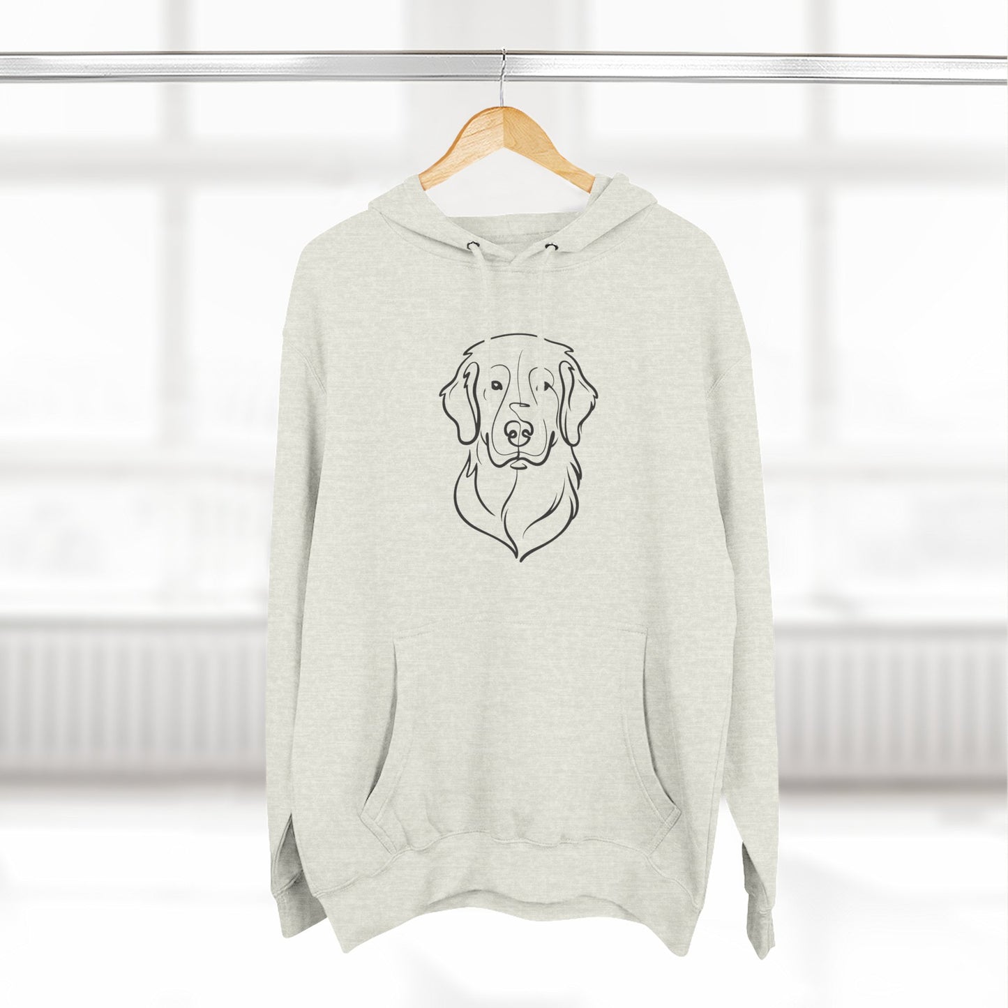 Line Art Three-Panel | Hoodie