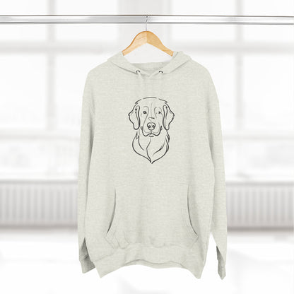 Line Art Three-Panel | Hoodie