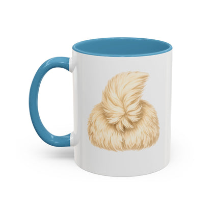 Personalized English Cream Golden Retriever Coffee Mug with Custom Dog Name (11oz & 15oz)